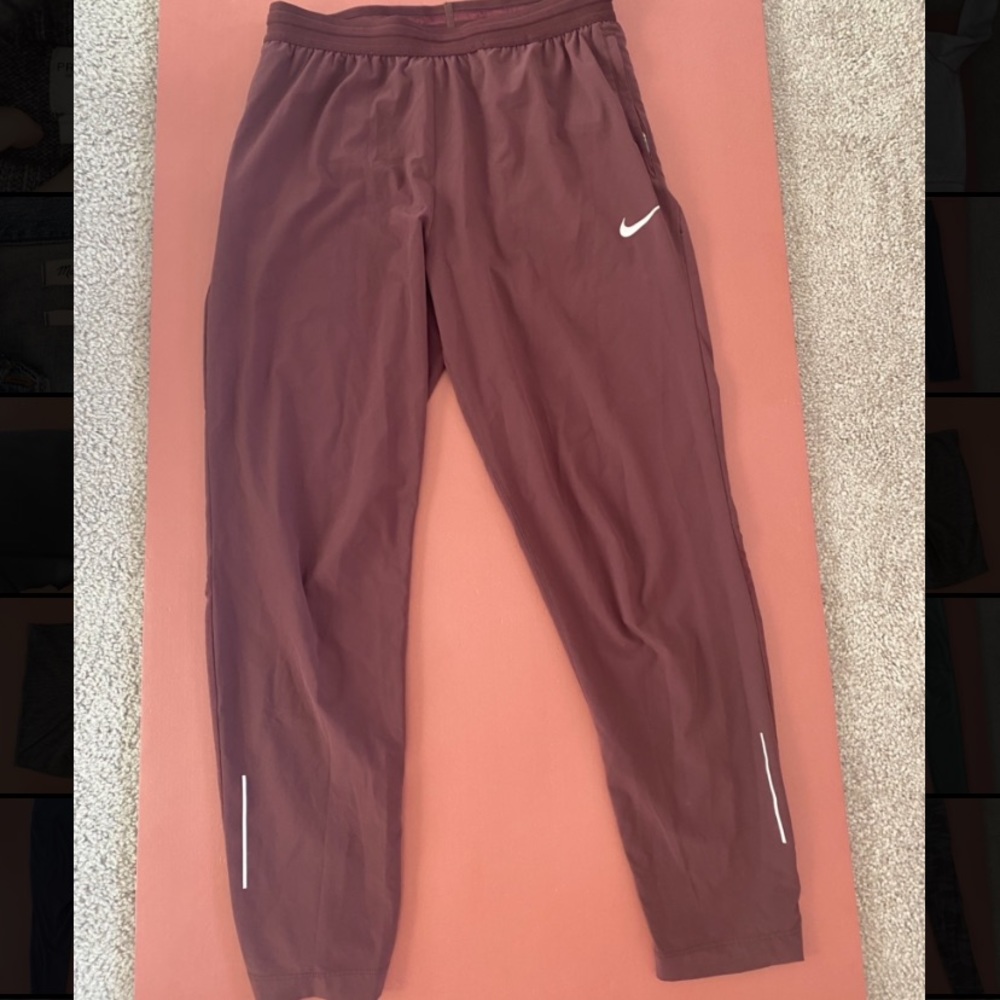 Plum DRI-FIT Nike workout pants